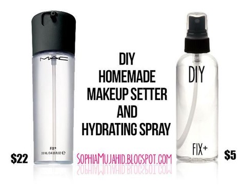 diy setting spray makeup