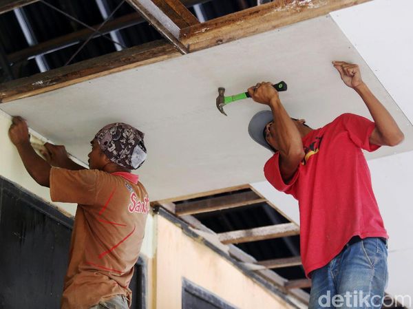 Asyik! SDN Samudrajaya 04 Bekasi Mulai Diperbaiki