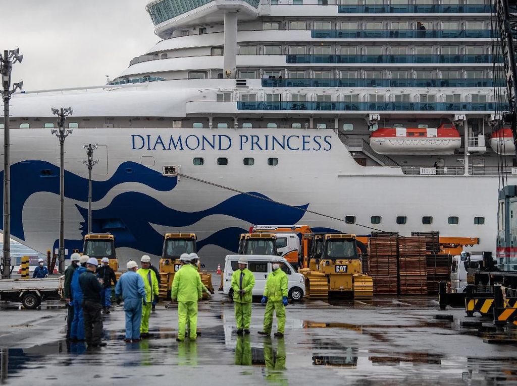 118 Tewas Sehari, 634 Orang di Kapal Pesiar Diamond Princess Positif Corona 118 Tewas Sehari, 634 Orang di Kapal Pesiar Diamond Princess Positif Corona