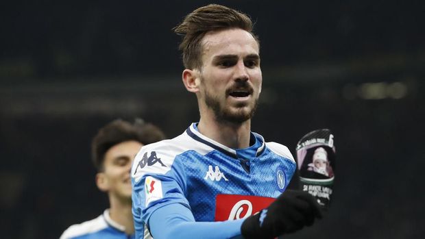 Fabian Ruiz diandalkan untuk menyusun serangan Napoli. (