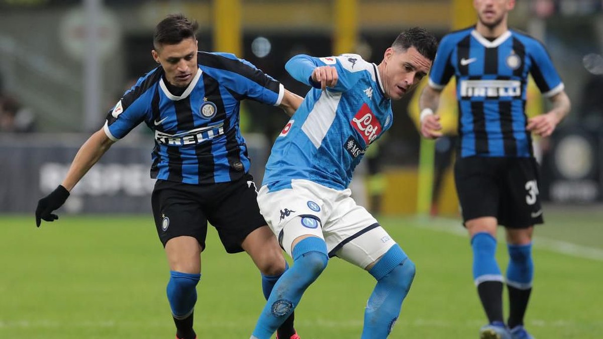 Inter Milan berhasrat balas dendam atas kekalahan dari Napoli di Coppa Italia. (Foto: Emilio Andreoli/Getty Images)