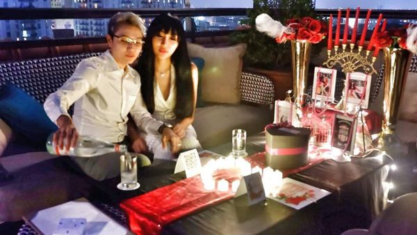 Sebelum Diciduk Polisi, Lucinta Luna dan Abash Sering Kulineran Romantis