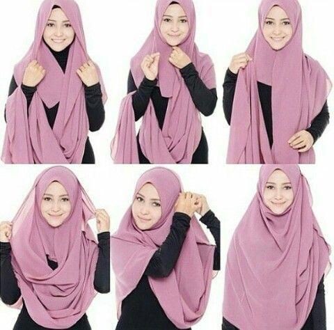 Tanpa Ribet Coba Tutorial Hijab Syar I Yang Kurang Dari 5 Menit Ini