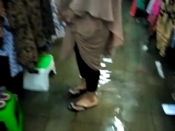 Hujan Lebat Guyur Yogya, Pasar Beringharjo Tergenang