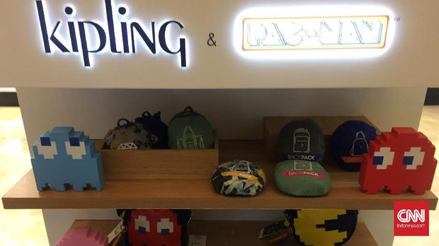 tas Kipling dan Pac Man