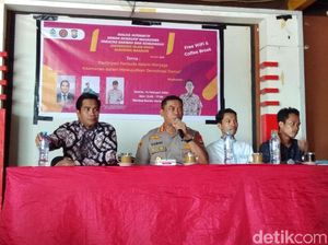 Bicara Potensi Kerawanan di Pilwalkot, Kapolres Makassar: Hati-hati Hoax