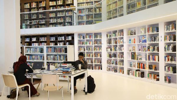 Potret Perpustakaan Instagrammable di Kedubes Belanda