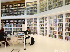 Potret Perpustakaan Instagrammable di Kedubes Belanda Potret Perpustakaan Instagrammable di Kedubes Belanda