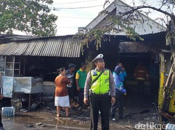 Bensin Tumpah Ludeskan Rumah dan Warung Nasi di Surabaya