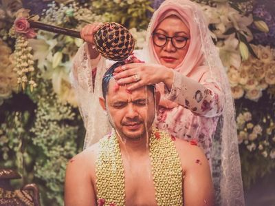 Melihat Prosesi Siraman Cucu Soeharto