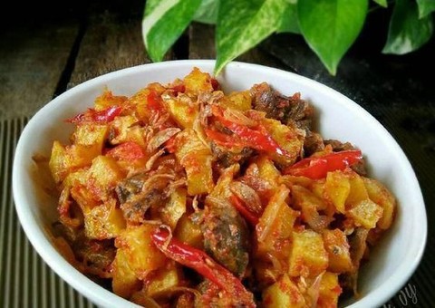 Resep Sambal Goreng Kentang Ati Ampela Yang Enak Dijamin Yang Coba Bakal Ketagihan