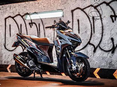 Modif Honda Vario 150 Street Night Ini Bikin Deg-degan