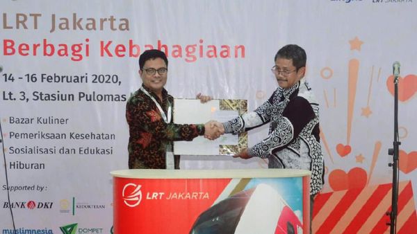 Layanan Jasa Perbankan di LRT Jakarta