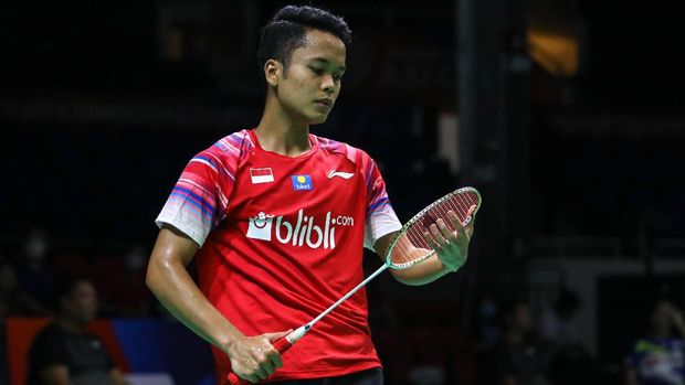 Anthony Sinisuka Ginting Tunggal putra, Anthony Ginting, tampil di semifinal BATC 2020.