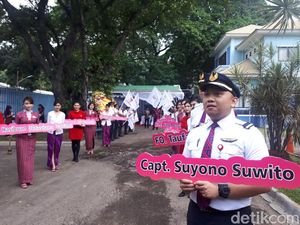 Setelah Dikarantina, Pahlawan Kemanusiaan dari Wuhan Tiba di Jakarta