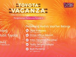 Selamat! Ini Pemenang Toyotavaganza Periode Pertama