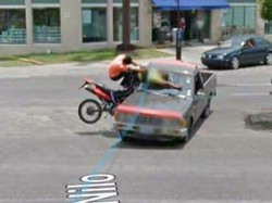 Google Maps Rekam Kecelakaan Mengerikan, Motor Vs Pick Up