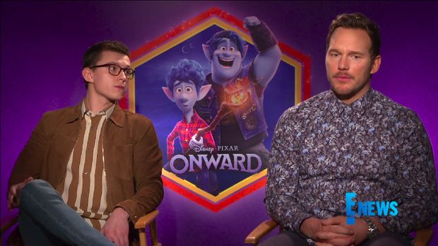 Tom Holland dan Chriss Pratt