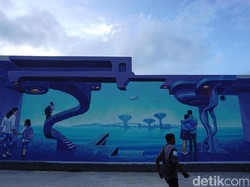 Gokil! Karya-Karya Seni di Terminal Eksekutif Merak-Bakauheni