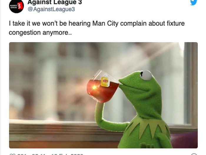 Sanksi Manchester City oleh UEFA memunculkan ragam meme