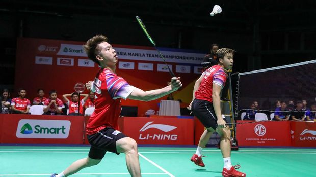 Kevin Sanjaya Sukamuljo/Marcus Fernaldi Gideon.