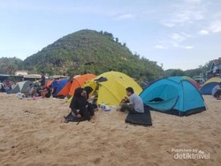 Liburan Kamu Selanjutnya, Kemping di Pantai Surga Gunungkidul