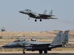 Jet Tempur Saudi Ditembak Jatuh di Yaman