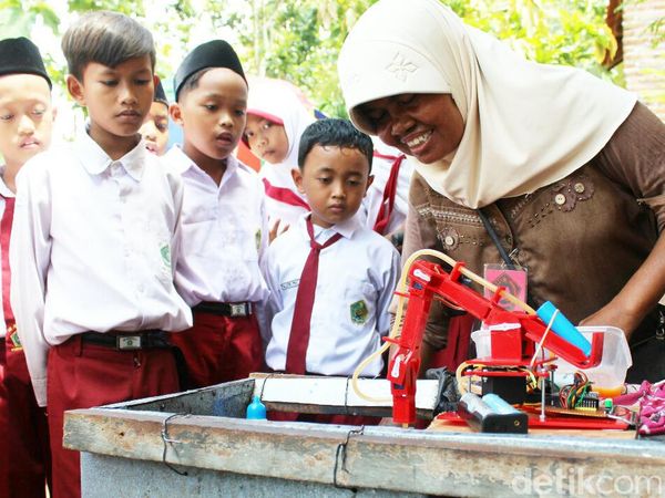 Wujud Robot Pembuat Telur Dadar dari Purworejo