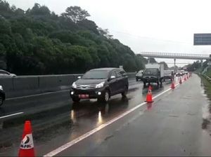 Terdampak Longsor Ruas Tol Cipularang KM 118 Alami Kepadatan Lalu Lintas