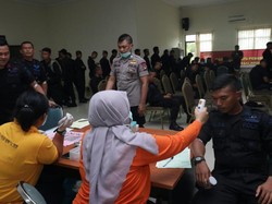 Usai Kawal Karantina WNI di Natuna, 229 Anggota Polda Kepri Cek Kesehatan