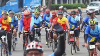 Gowes Santai 70 KM Bareng Milenial