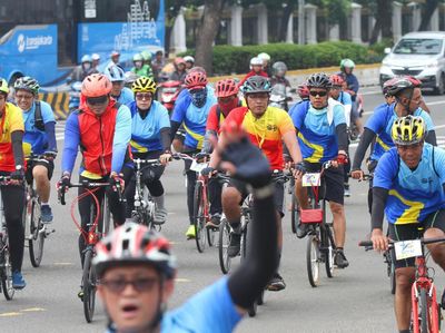 Gowes Santai 70 KM Bareng Milenial