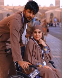 Foto-foto Irish Bella dan Ammar Zoni Umrah, Sampai Harus Pakai Kursi Roda