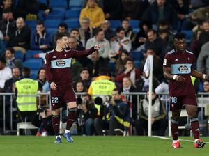 Real Madrid Vs Celta Vigo: Momen Gol Santi Mina ke Gawang El Real