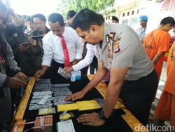 Polres Ciamis Bekuk 4 Pengedar Ribuan Pil Hexymer-Trihexyphenidyl