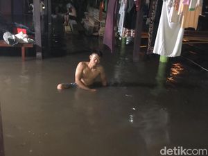 Diguyur Hujan Deras, Parepare Kembali Dikepung Banjir Diguyur Hujan Deras, Parepare Kembali Dikepung Banjir