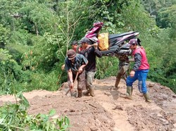 Longsor Terjang Garut, 1 Warga Tewas dan Satu Hilang Tertimbun