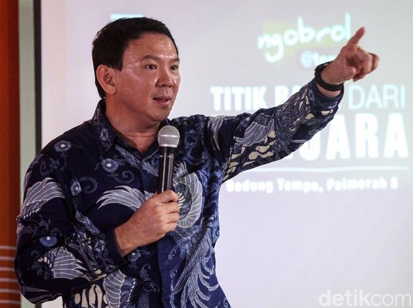 Momen Ahok Luncurkan Panggil Saya BTP