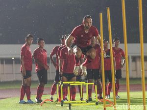 Fisik Timnas Senior Digenjot Habis-habisan oleh Shin Tae-yong