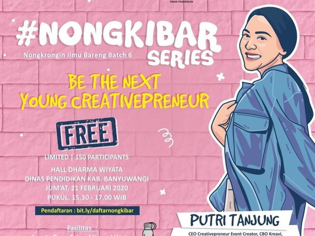 Putri Tanjung Akan Menginspirasi Ribuan Anak Muda Banyuwangi Putri Tanjung Akan Menginspirasi Ribuan Anak Muda Banyuwangi