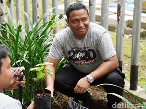 1.000 Bibit Anggur Bestari Ditanam Peringati HPN di Probolinggo