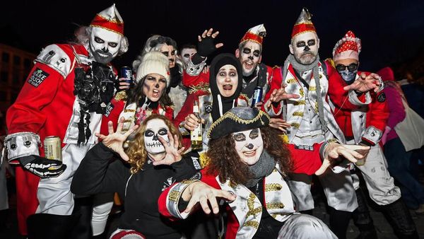 Saat Para Hantu Berkeliaran di Jalanan Jerman