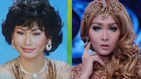 Dulu VS Sekarang, Ini Transformasi Wajah Artis Indonesia Paling Drastis