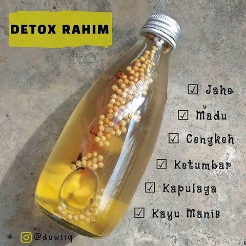 Dipercaya Sebagai Detox Rahim Seperti Apa Kandungan Dari Bahan Bahan Ini