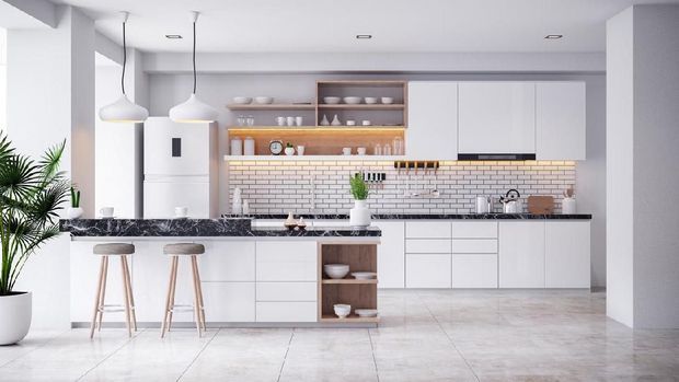 Tips Mendesain Dapur  di Rumah  Minimalis  Supaya Simpel nan Asri 