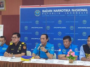 BNN Ungkap Penyelundupan 34 Kg Sabu-2.000 Pil Ekstasi Jaringan Malaysia