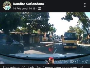 Truk Berpelat Merah yang Dihadang Pemobil Santuy di Klaten Terlacak! Truk Berpelat Merah yang Dihadang Pemobil Santuy di Klaten Terlacak!