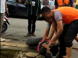 Aksi Heroik Polantas Bandung Lumpuhkan 2 Pelaku Curanmor