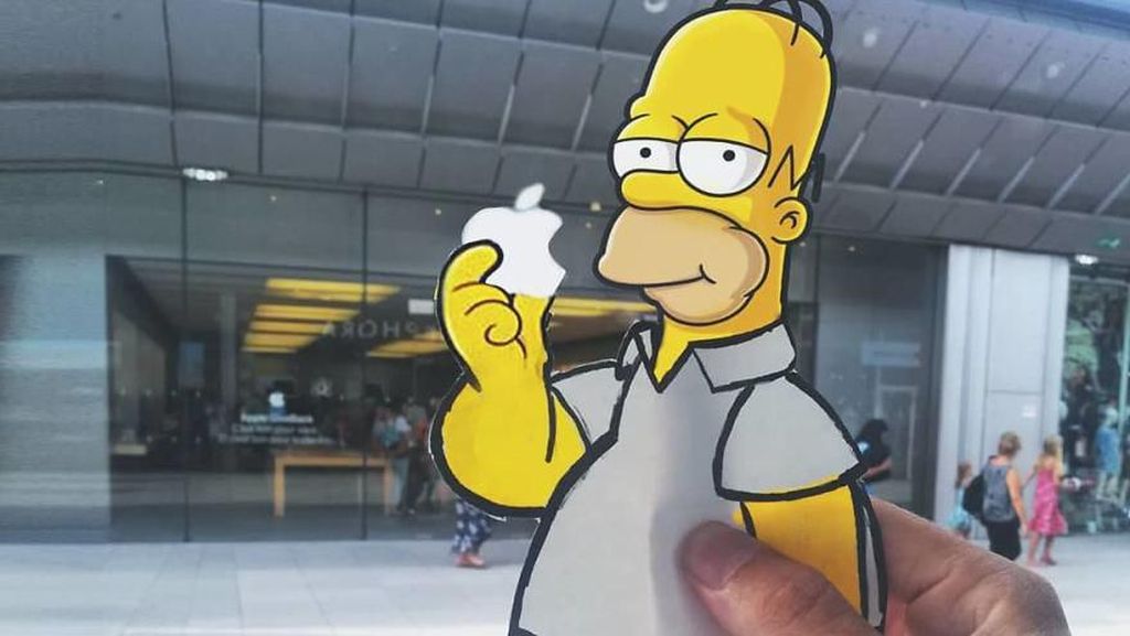 Seniman Ini Pakai Ilustrasi Kartun untuk Warnai Kota Seniman Ini Pakai Ilustrasi Kartun untuk Warnai Kota