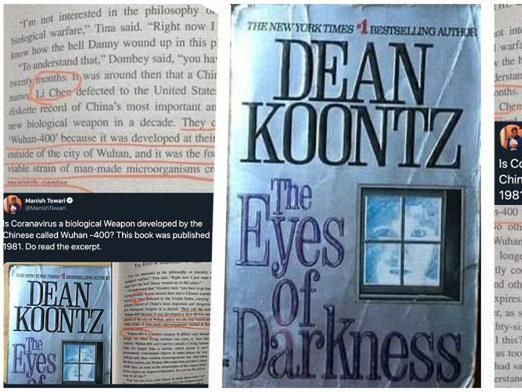 Novel yang Rilis Tahun 1981 Ini Prediksi Adanya Virus Corona di Wuhan Novel yang Rilis Tahun 1981 Ini Prediksi Adanya Virus Corona di Wuhan